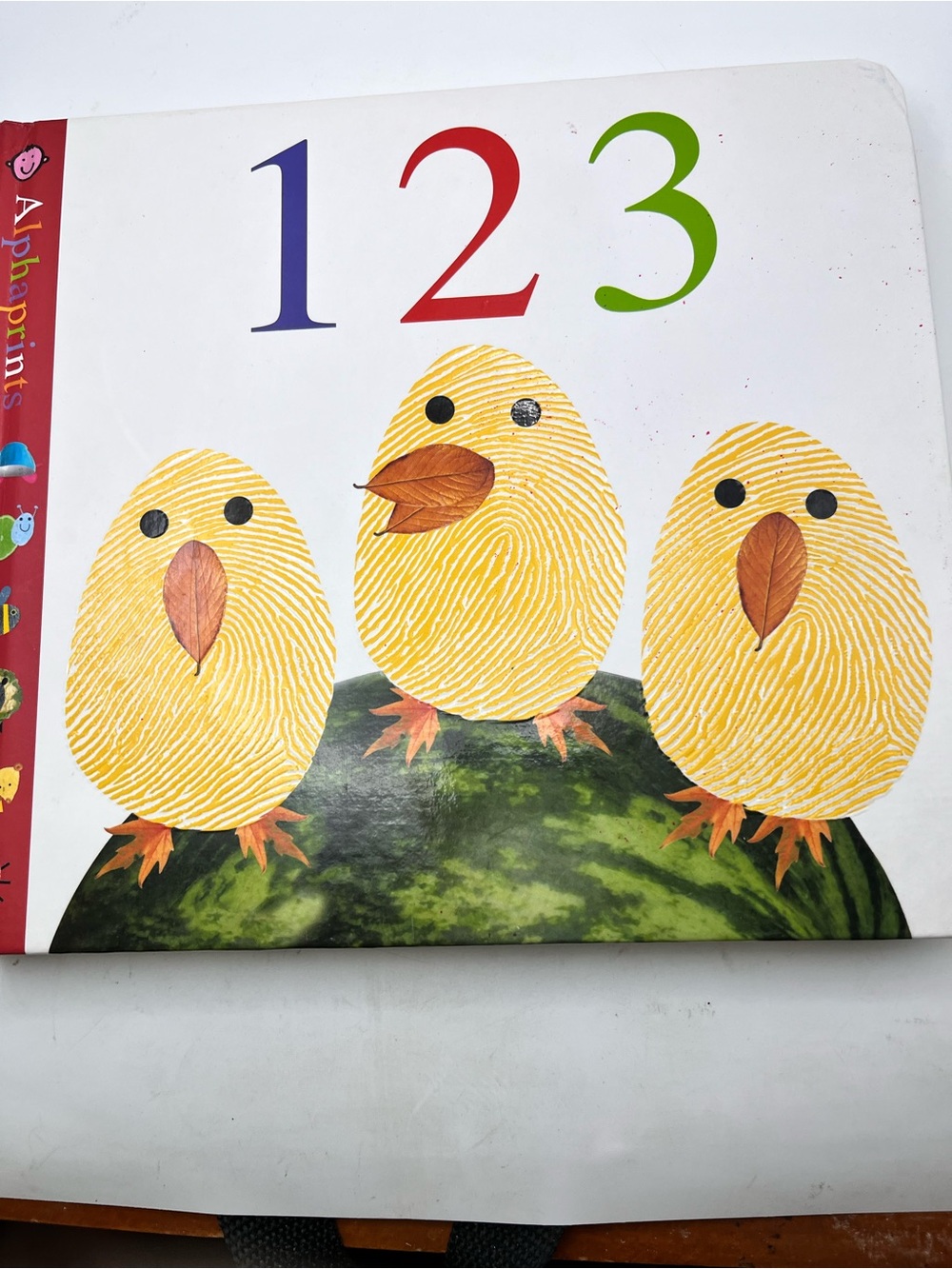Source Unknown Yellow Chick Counting Board Book - Red/Blue/Green Numerals